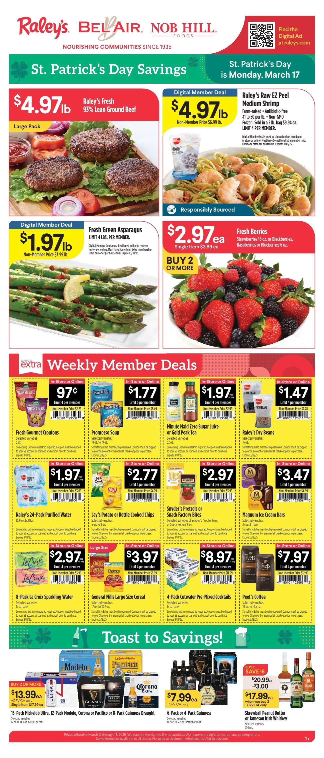 Weekly ad Raley's Deals from March 12 to March 17 2025 - Page