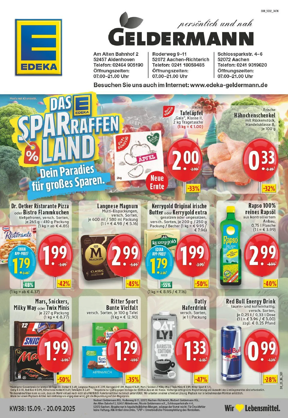 Edeka  Prospekte - 15. September 20. September 2025