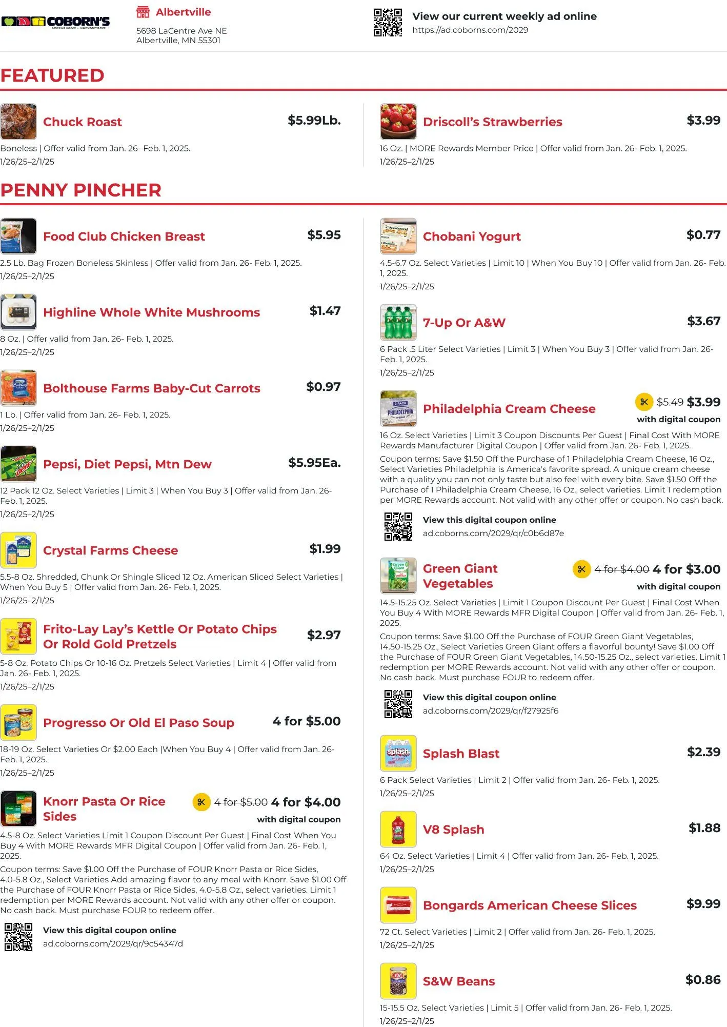 Weekly ad Coborn's Sales from January 26 to February 1 2025 - Page 