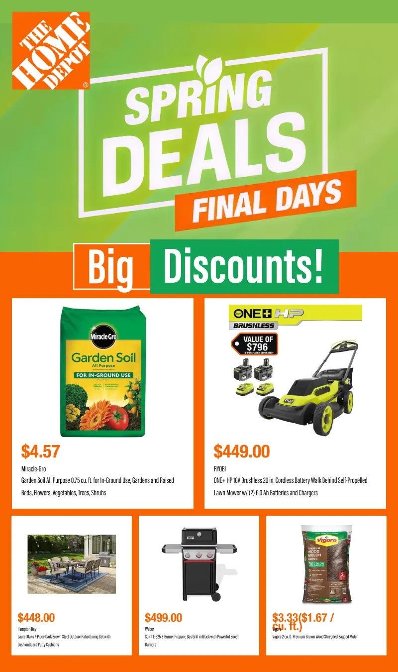 Weekly ad The Home Depot Sales from May 8 to May 22 2026 - Page 1