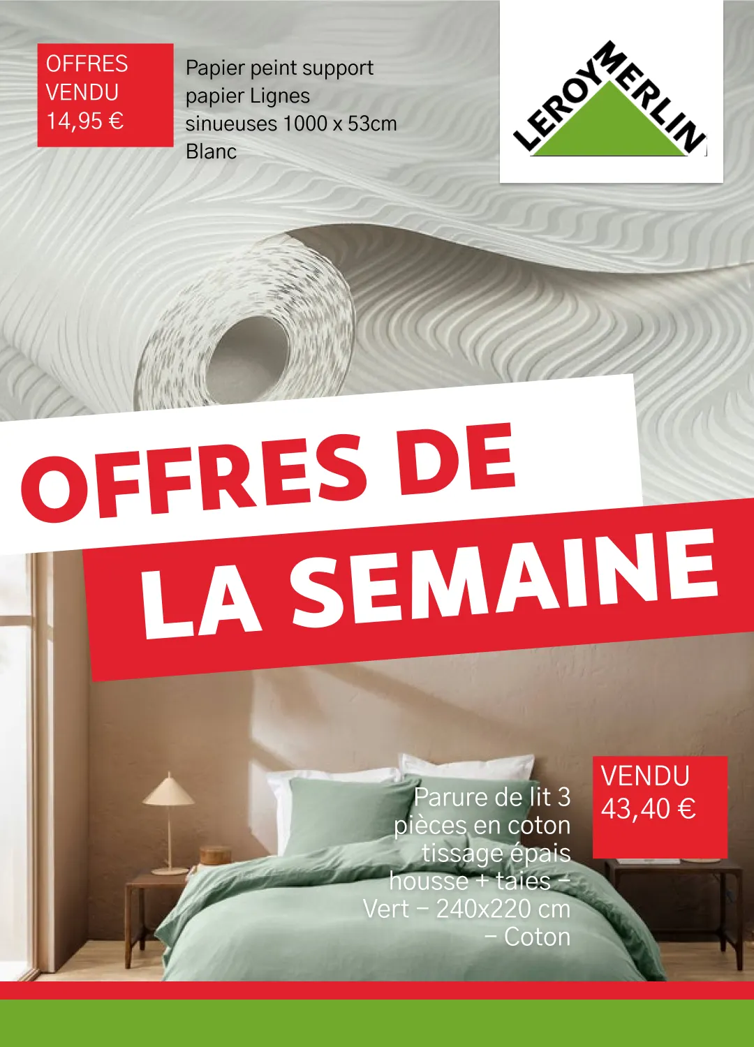 Leroy Merlin Catalogue du 31 mars au 20 avril 2026 - Catalogue page 1