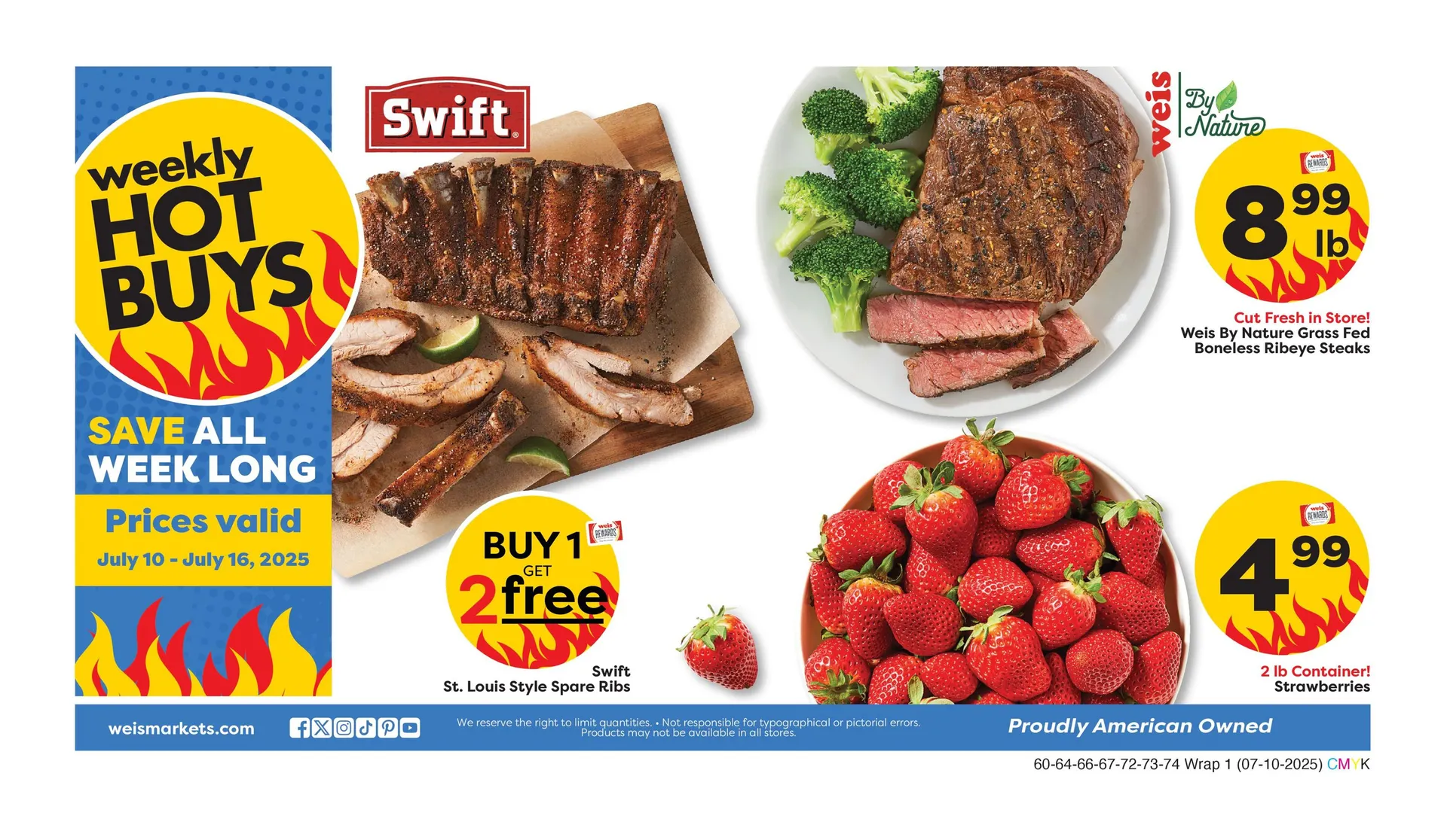 Weekly ad Weis Sales from July 10 to July 16 2025 - Page 