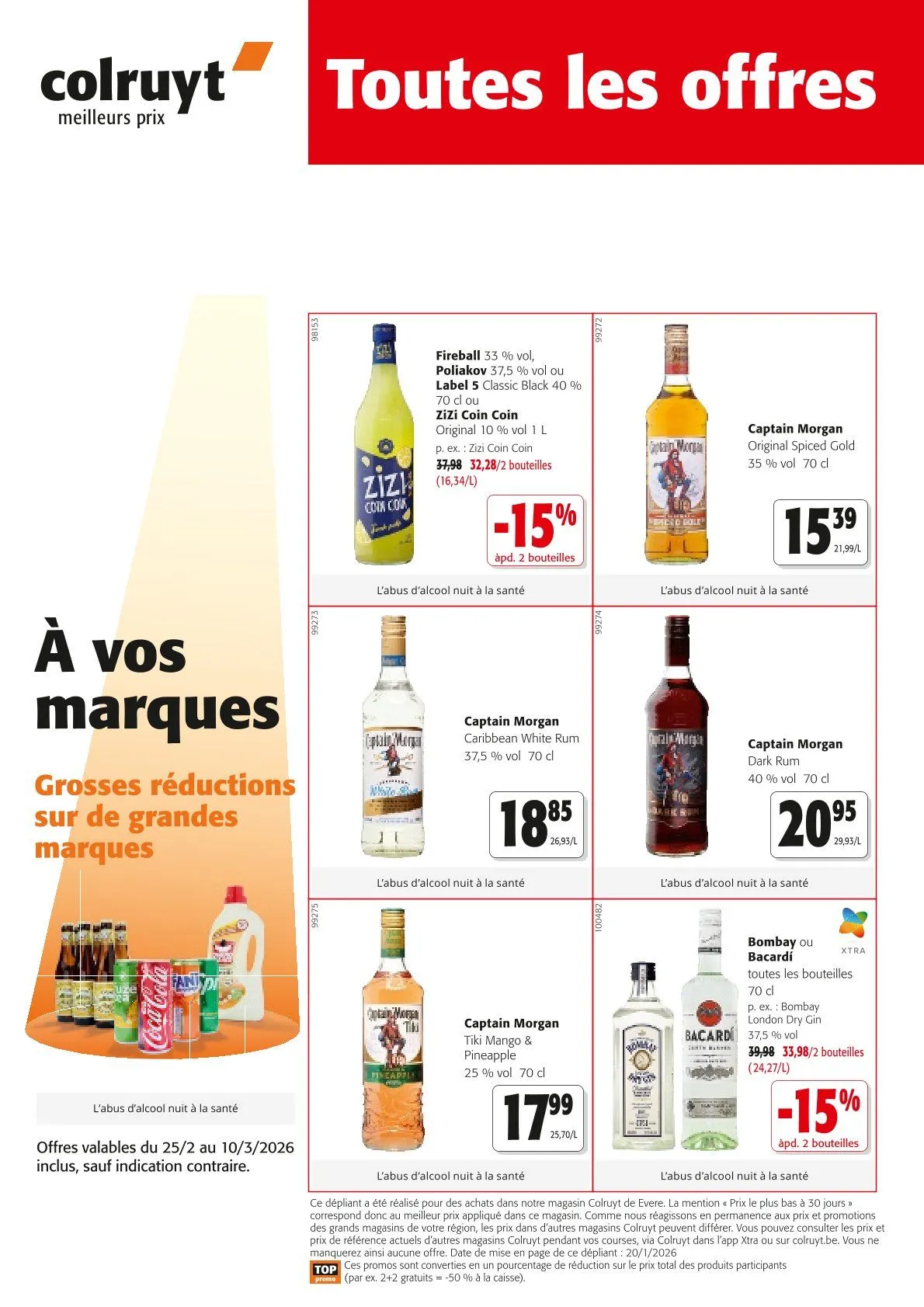 Catalogues Colruyt du 25 février au 10 mars 2026 - Catalogue page