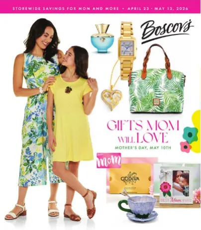 Weekly ad Boscov's Sales from April 23 to May 13 2026 - Page 1