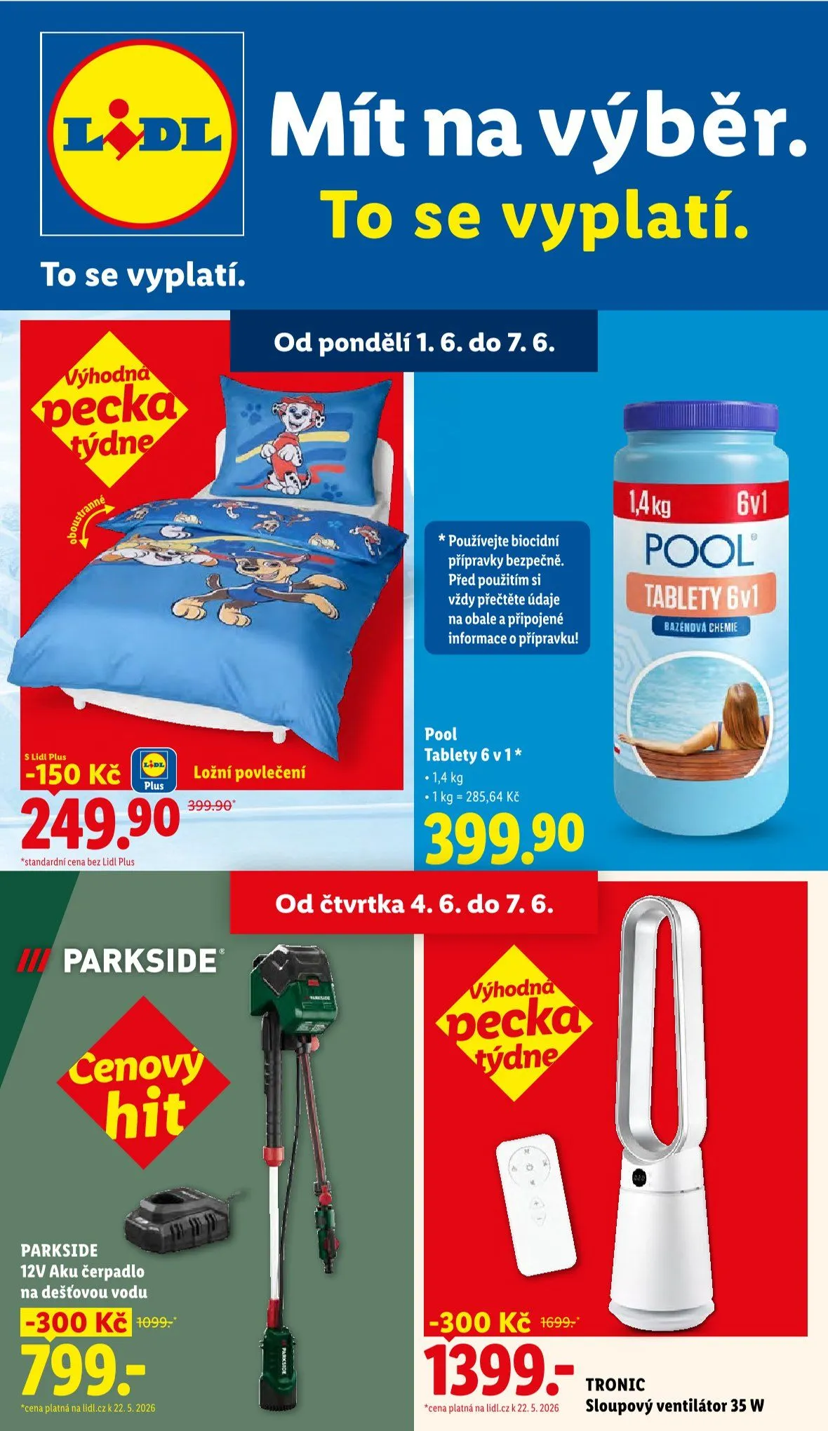 Získejte nejnovější nabídky od Lidl - 1. června 7. června 2026 - Page 1