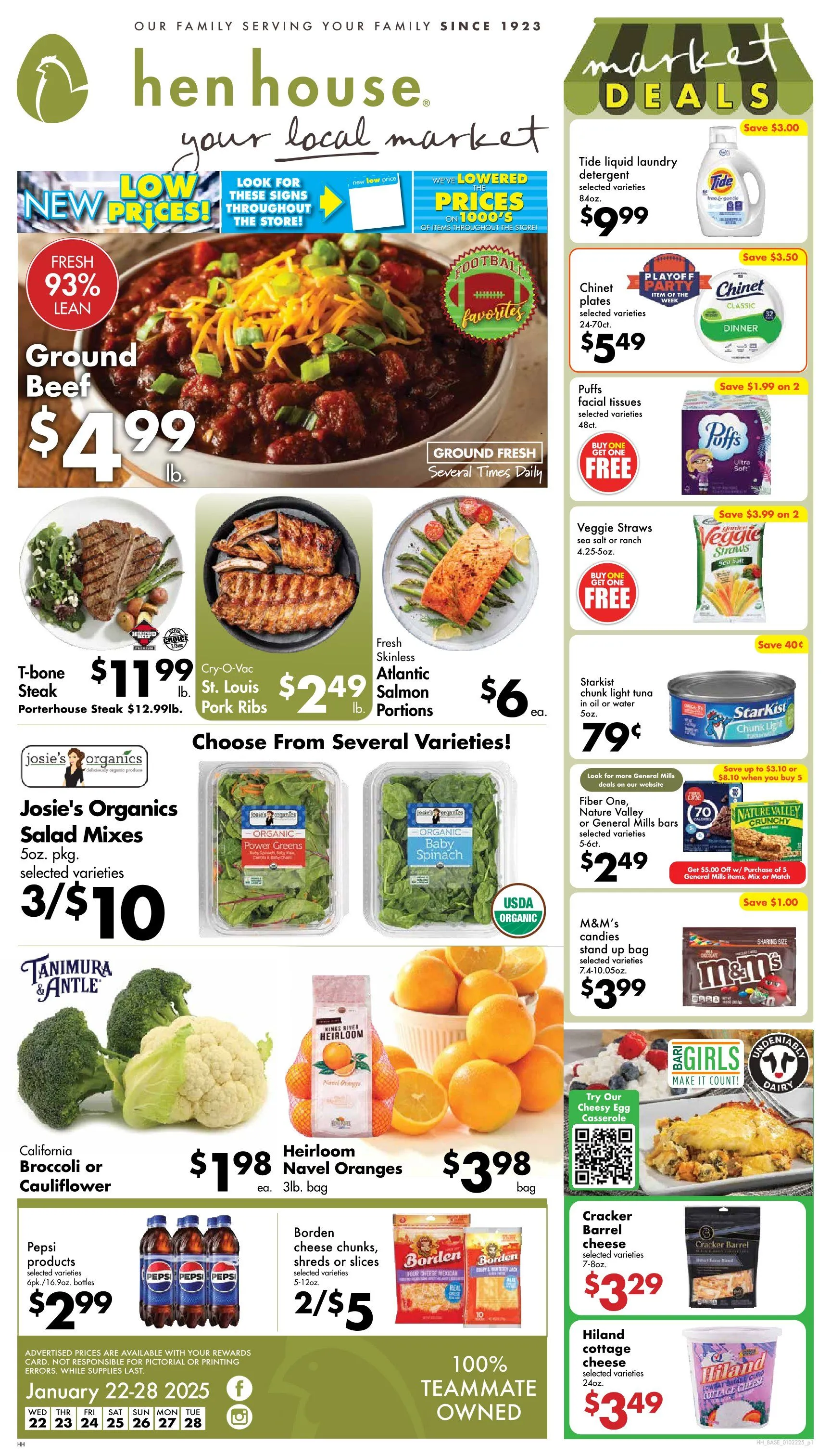 Weekly ad Hen House Sales from January 22 to January 28 2025 - Page 