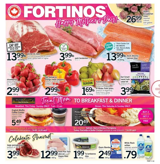 Fortinos Sales from May 7 to May 13 2026 - flyer page 1