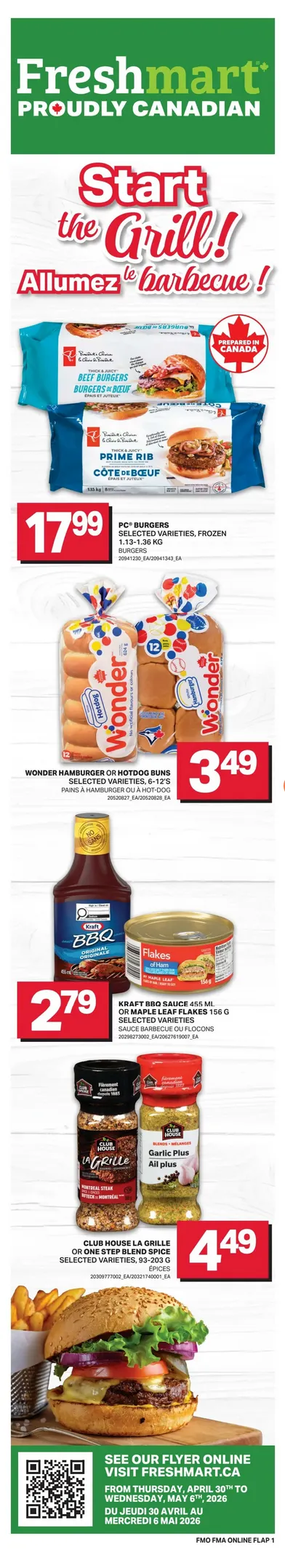 Freshmart Sales from April 30 to May 6 2026 - flyer page 