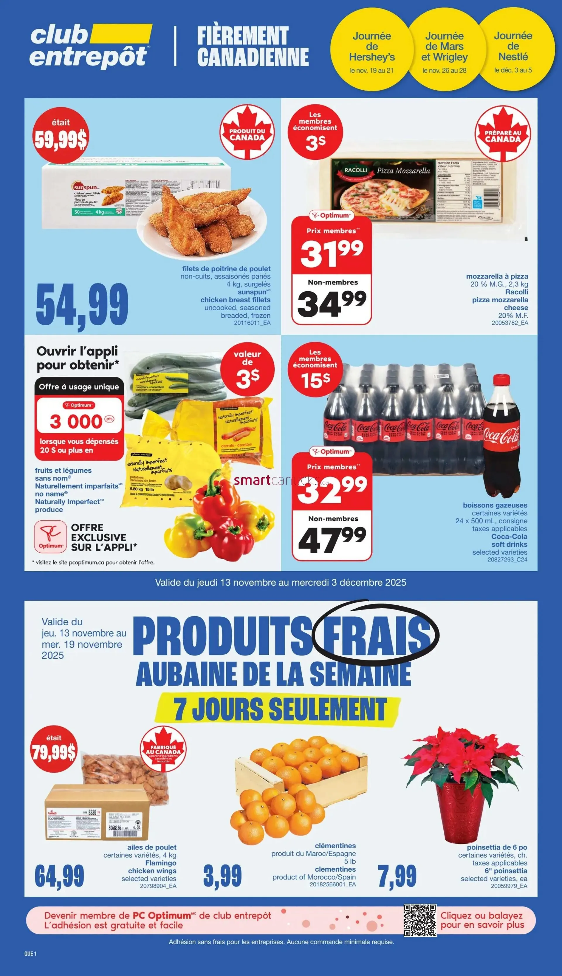 Wholesale Club Sales from November 13 to December 3 2025 - flyer page 1