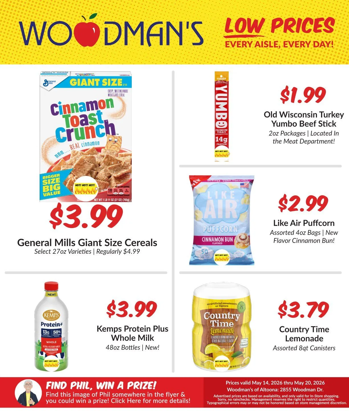 Weekly ad Woodman's Market weekly ads from May 14 to May 20 2026 - Page 1