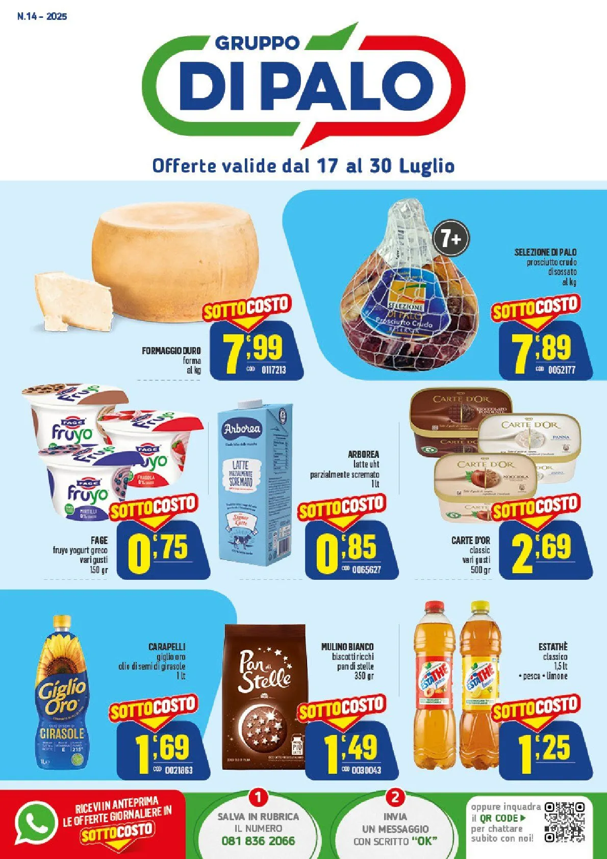 Volantini Gruppo di Palo da 17 luglio a 30 luglio di 2025 - Pagina del volantino