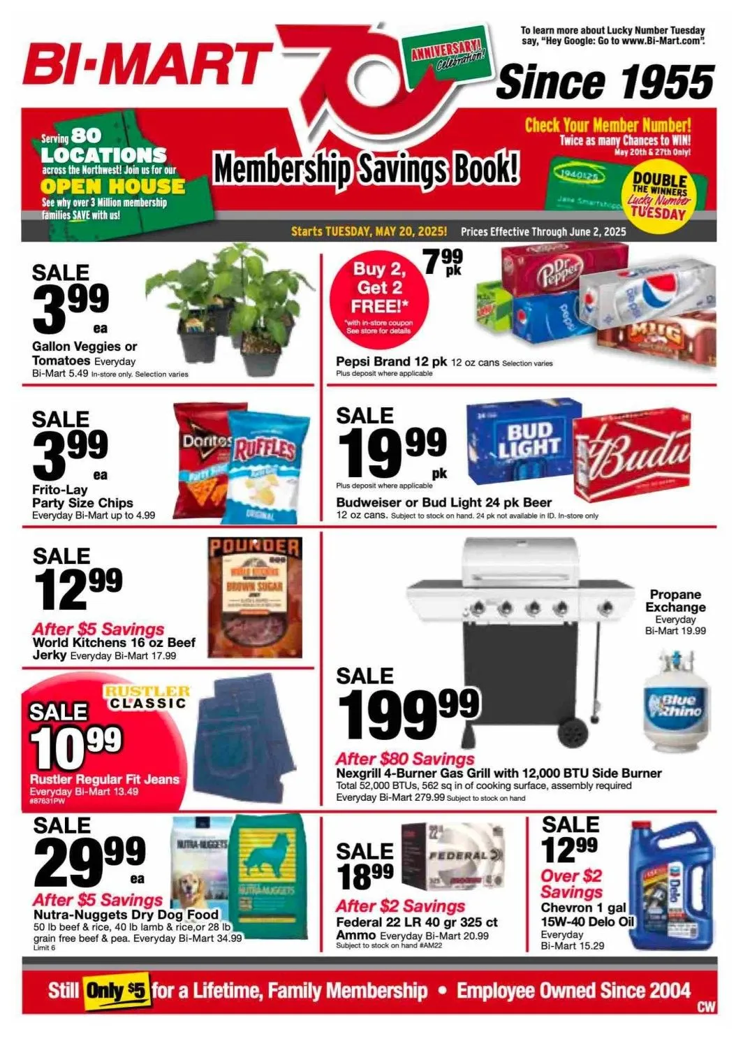 Weekly ad Bi-Mart Sales from May 20 to June 3 2025 - Page 