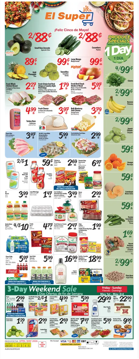 Weekly ad  El Super Sales from April 29 to May 5 2026 - Page 