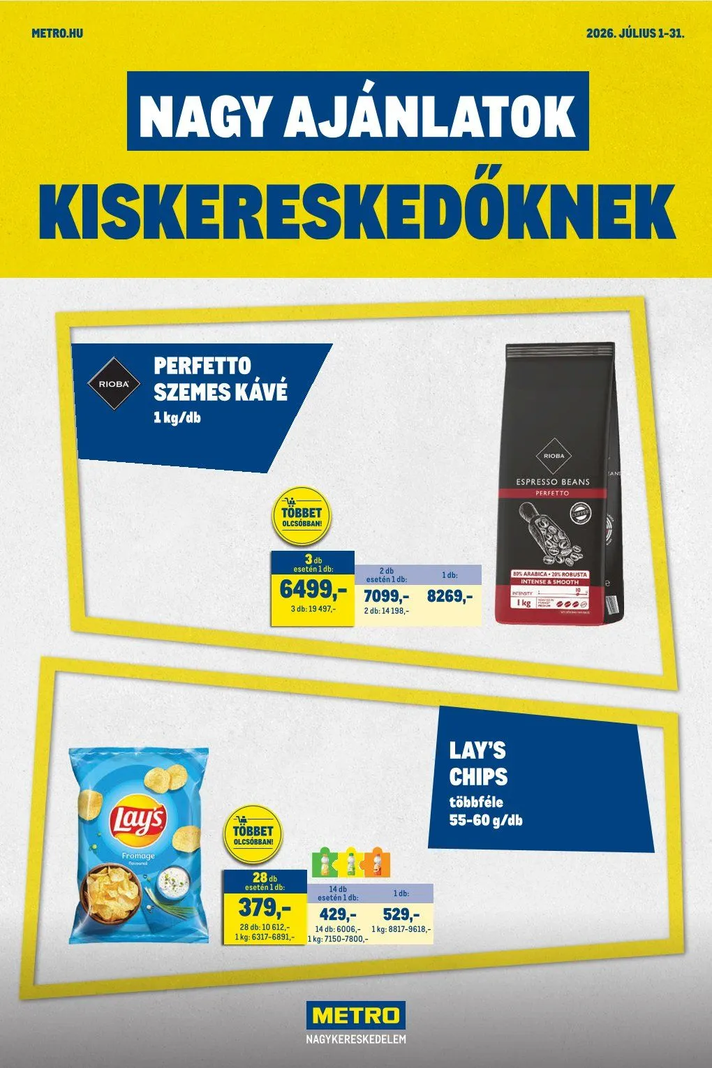 Katalógus Metro legfrissebb ajánlatai július 1.-tól július 31.-ig 2026. - Oldal 1