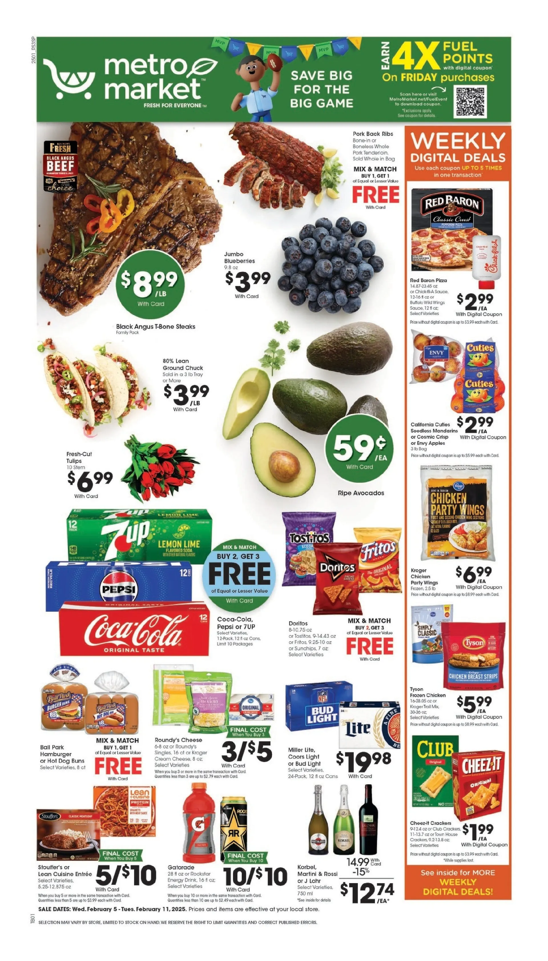 Weekly ad Metro Market Deals from February 7 to February 11 2025 - Page 