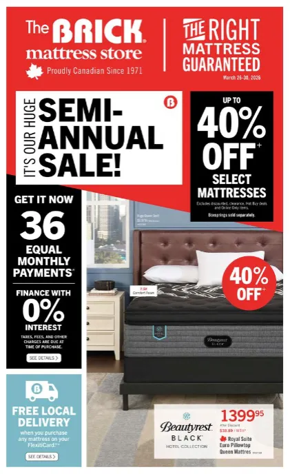 The Brick Sales from March 26 to March 30 2026 - flyer page 1