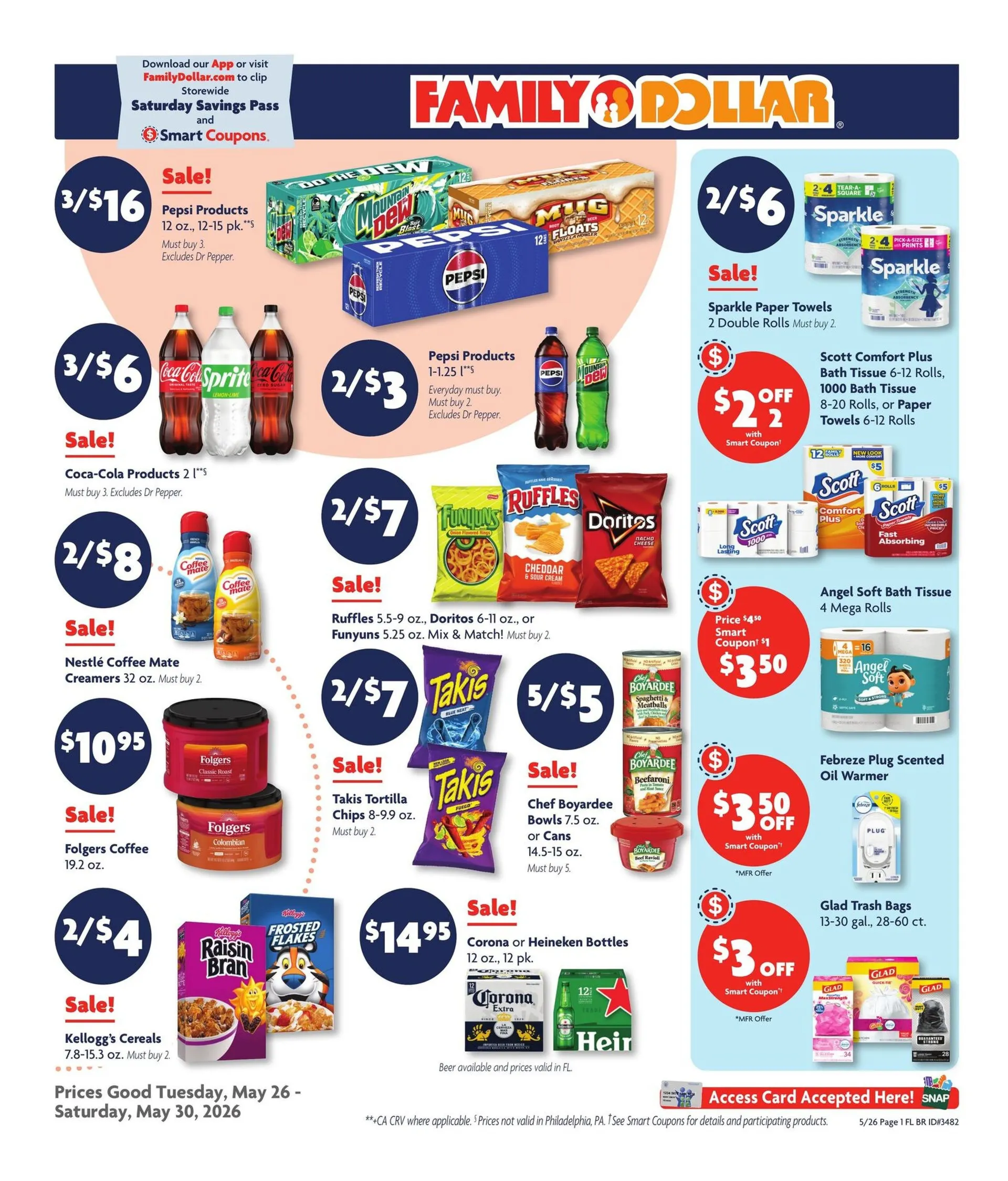 Weekly ad Family Dollar Sales from May 26 to May 30 2026 - Page 