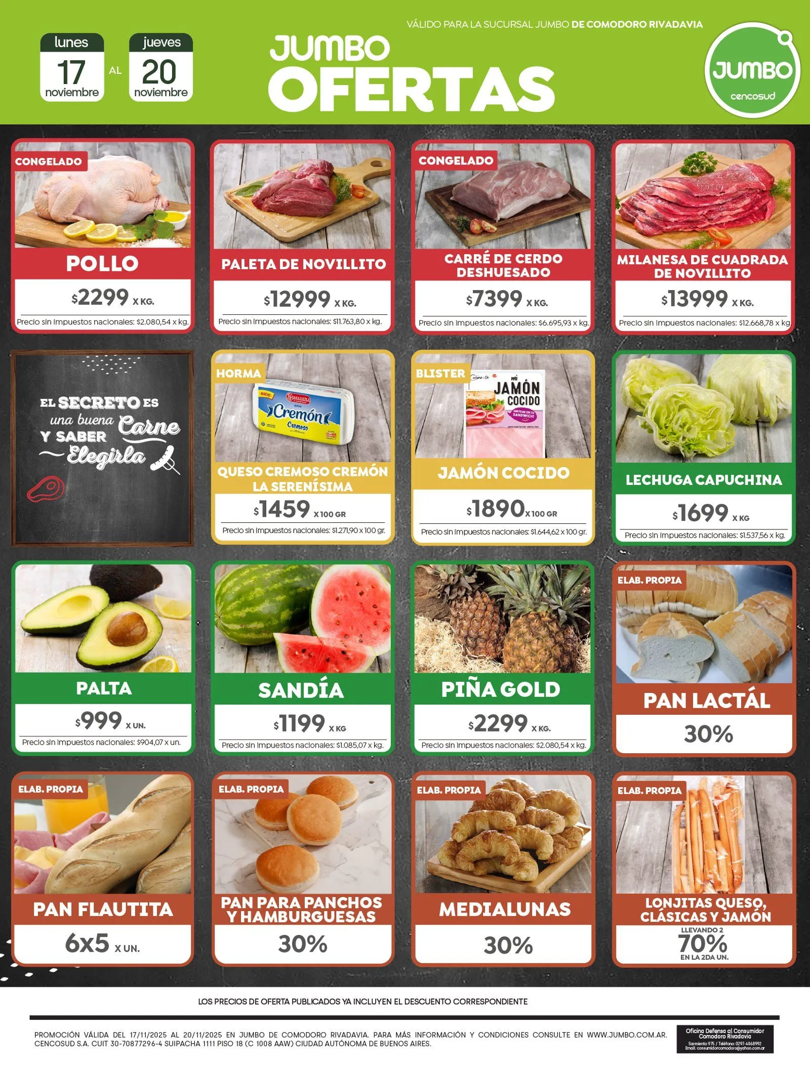 Ofertas de JUMBO  Ofertas 17 de noviembre al 20 de noviembre 2025 - Página  del catálogo