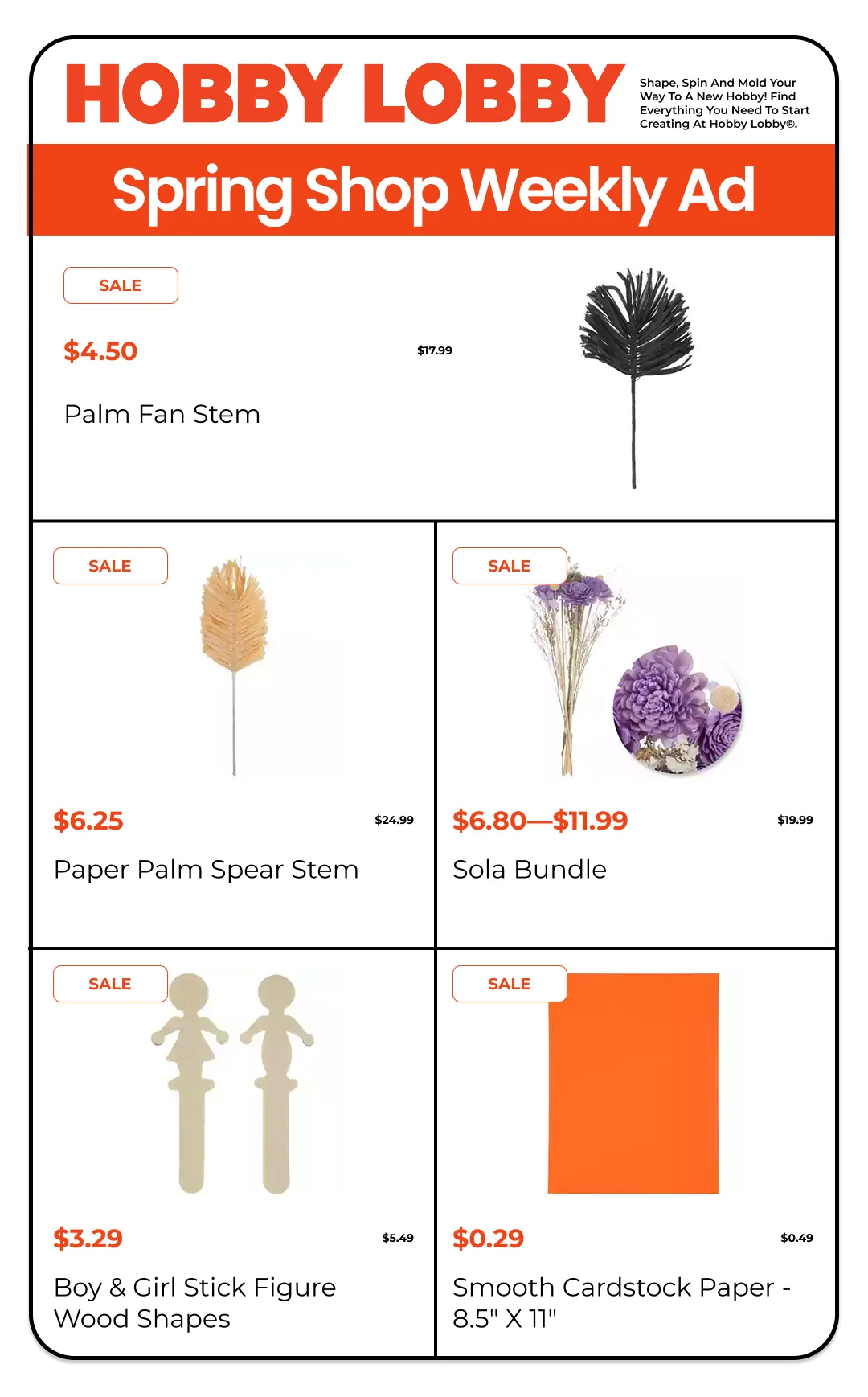 Weekly ad  Hobby Lobby Sales from March 6 to March 26 2026 - Page 