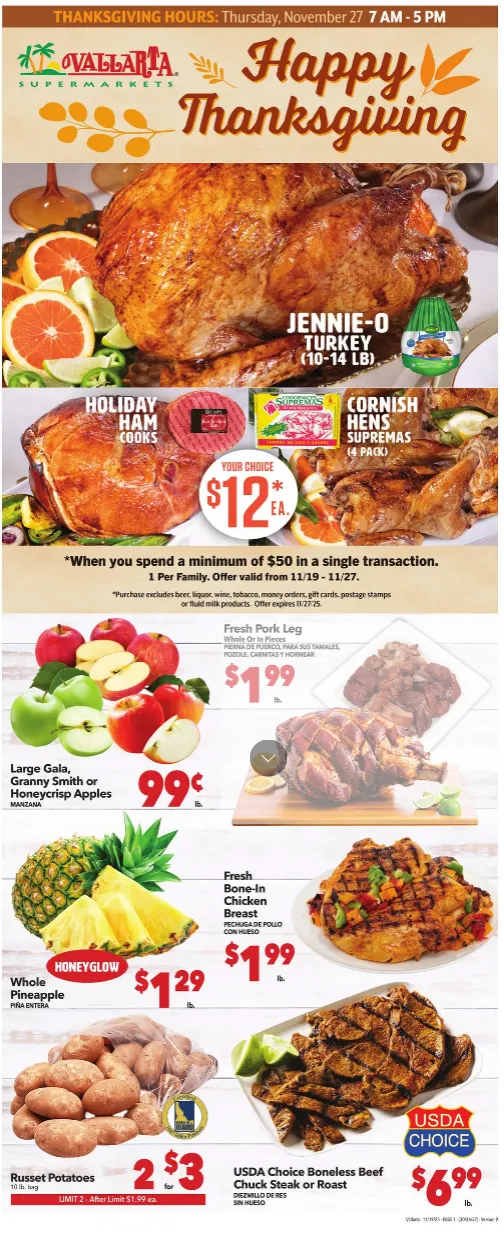 Weekly ad Vallarta Sales from November 19 to November 25 2025 - Page