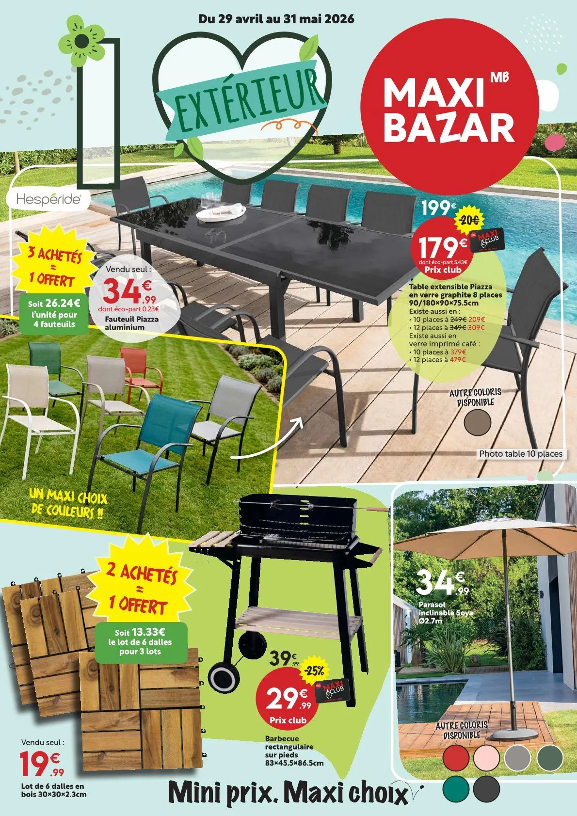 Maxi Bazar Catalogue du 29 avril au 31 mai 2026 - Catalogue page 