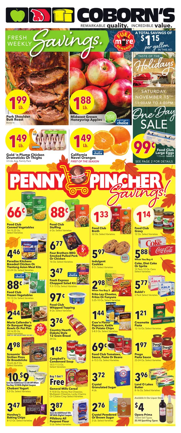 Weekly ad Coborn's Sales from November 12 to November 18 2025 - Page 1