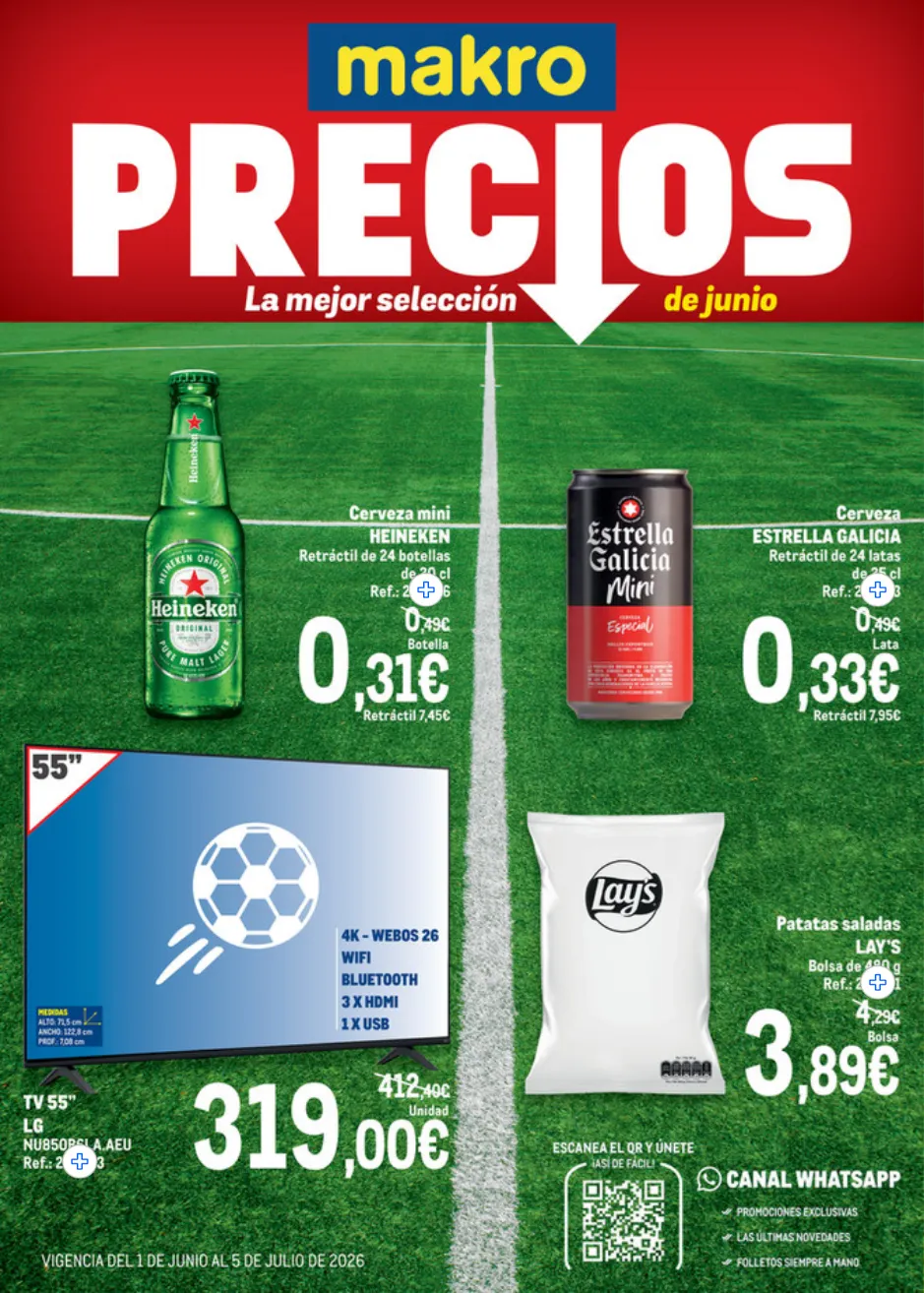 Catálogo de Makro Ofertas 1 de junio al 5 de julio 2026 - Página 
