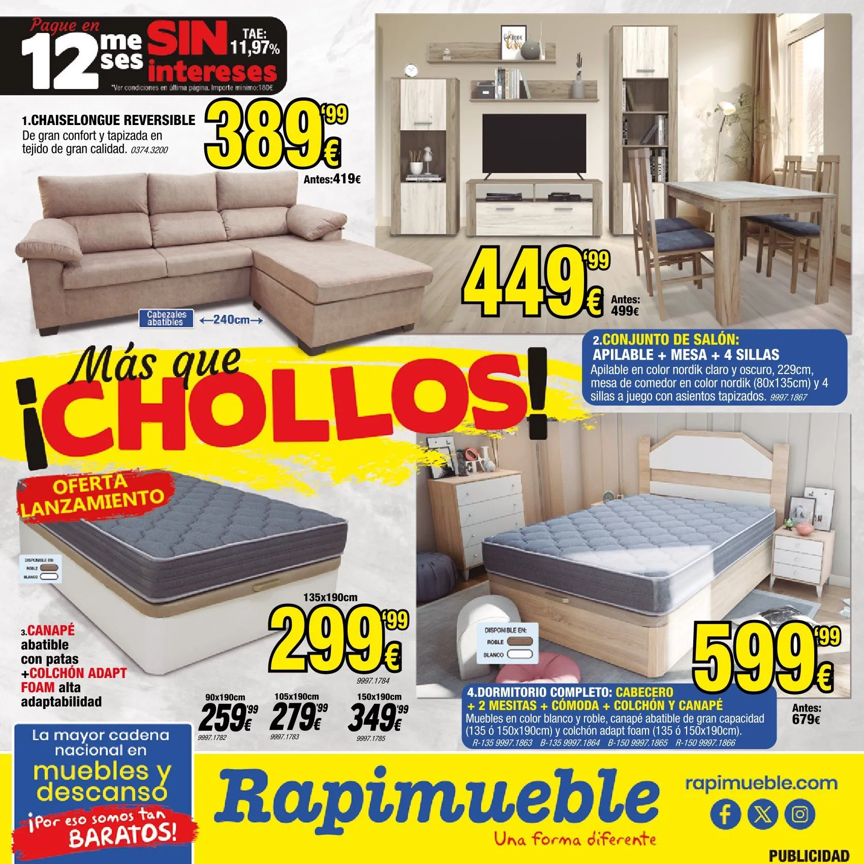 Catálogo de Rapimueble Ofertas 1 de septiembre al 30 de septiembre 2025 - Página 
