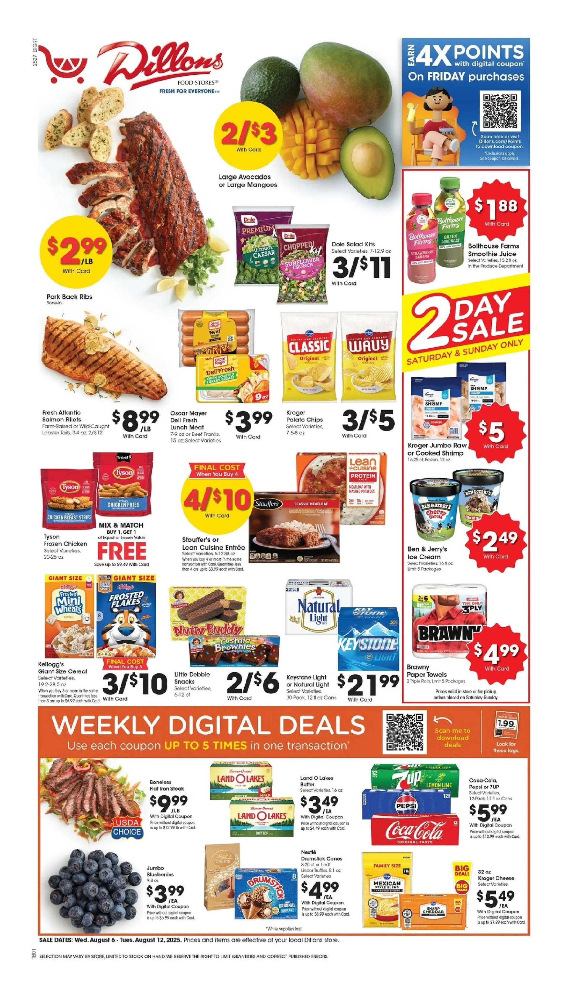 Weekly ad Dillons Sales from August 6 to August 12 2025 - Page 