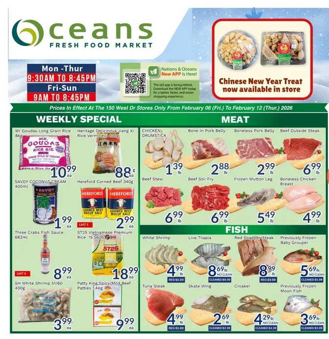  Oceans Sales from February 6 to February 12 2026 - flyer page 