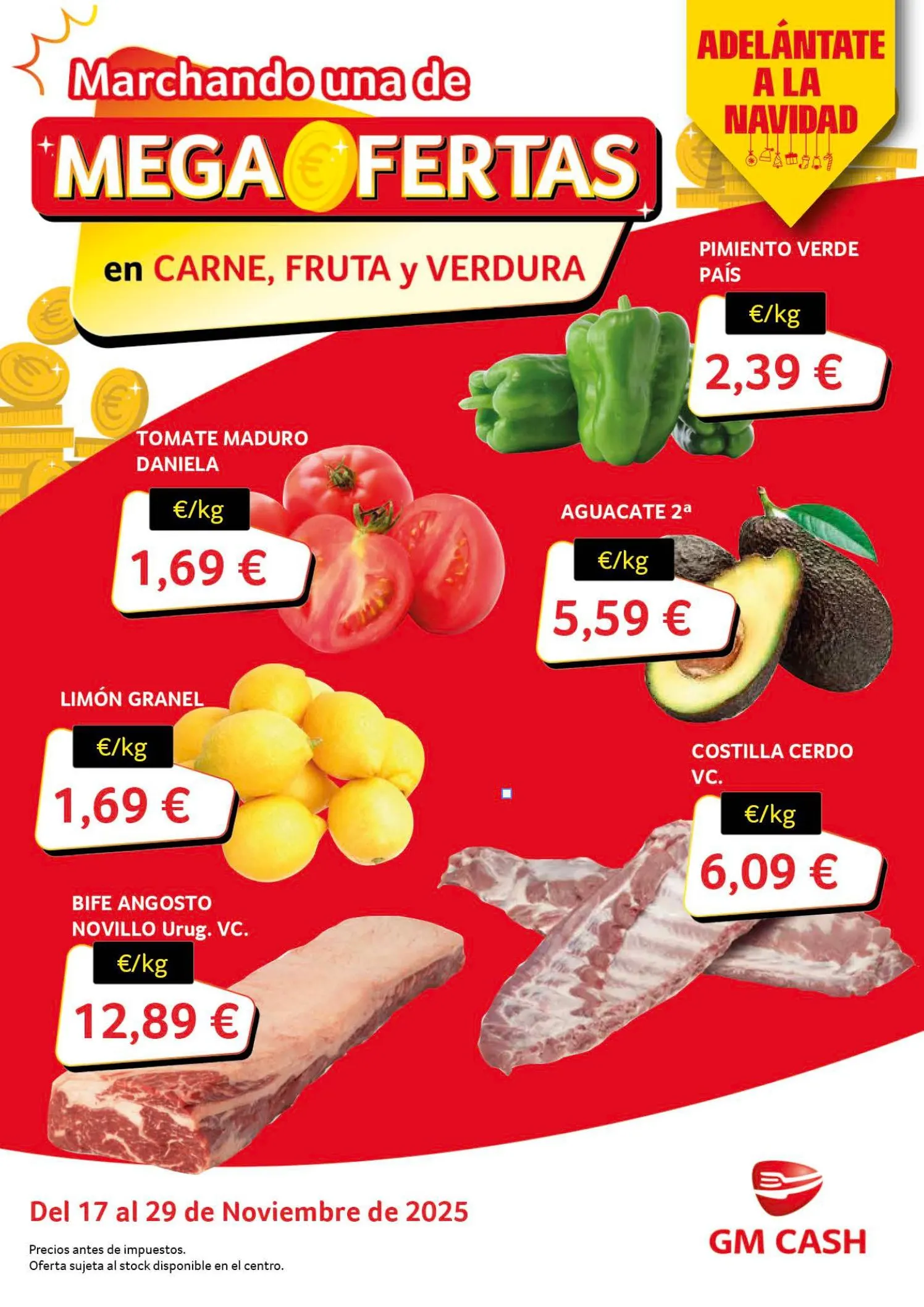 Catálogo de GMcash Ofertas 17 de noviembre al 29 de noviembre 2025 - Página 1