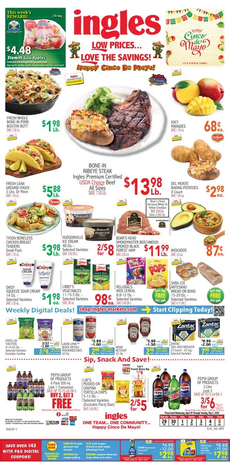  Ingles Sales - April 29 May 5 2026