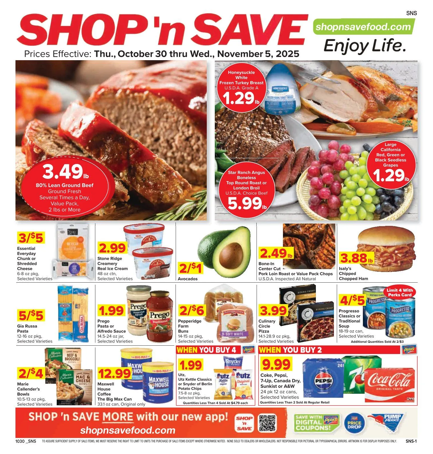Weekly ad Shop'n Save weekly ads from October 30 to November 5 2025 - Page 