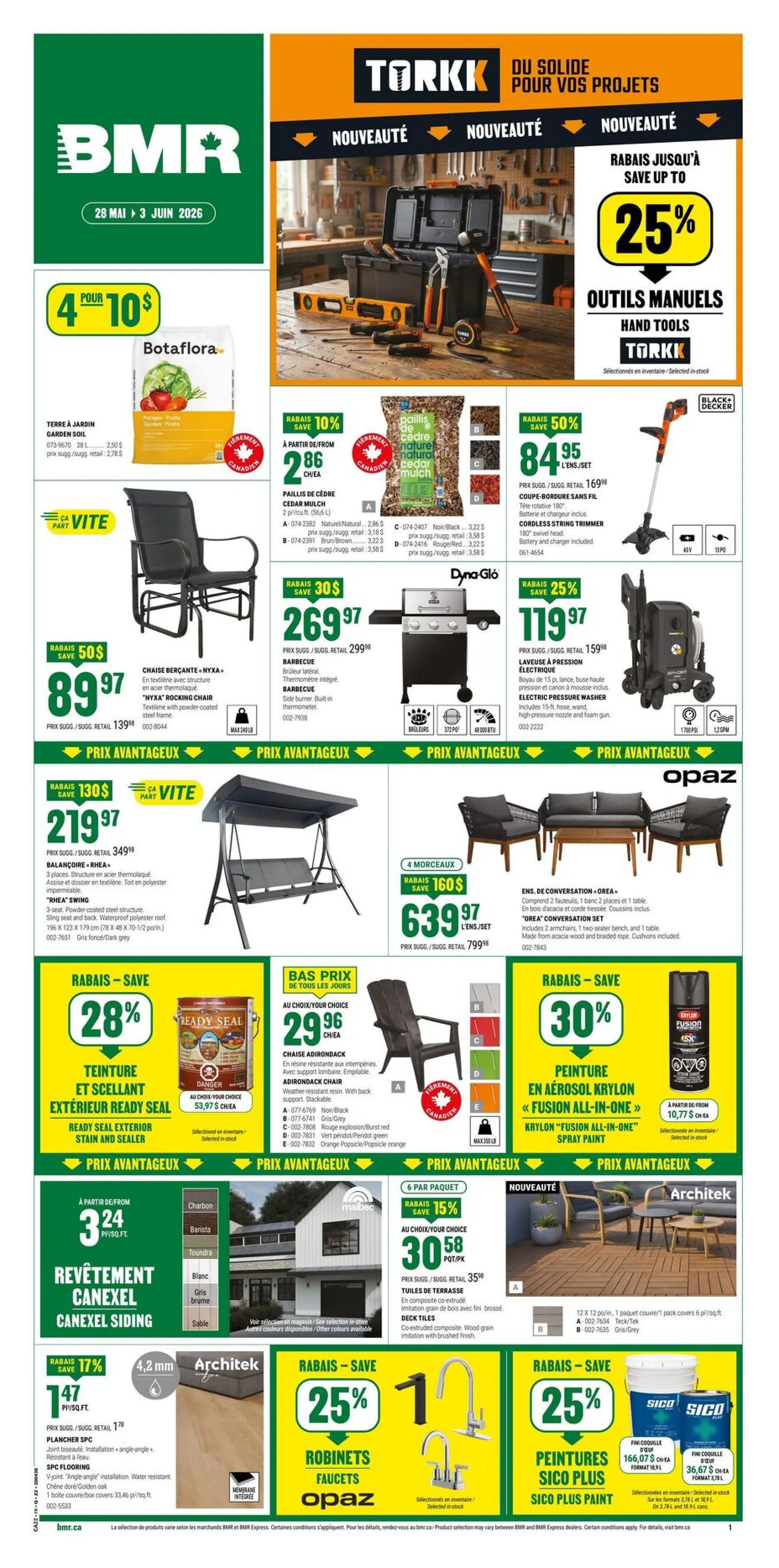 BMR Sales from May 28 to June 3 2026 - flyer page 1