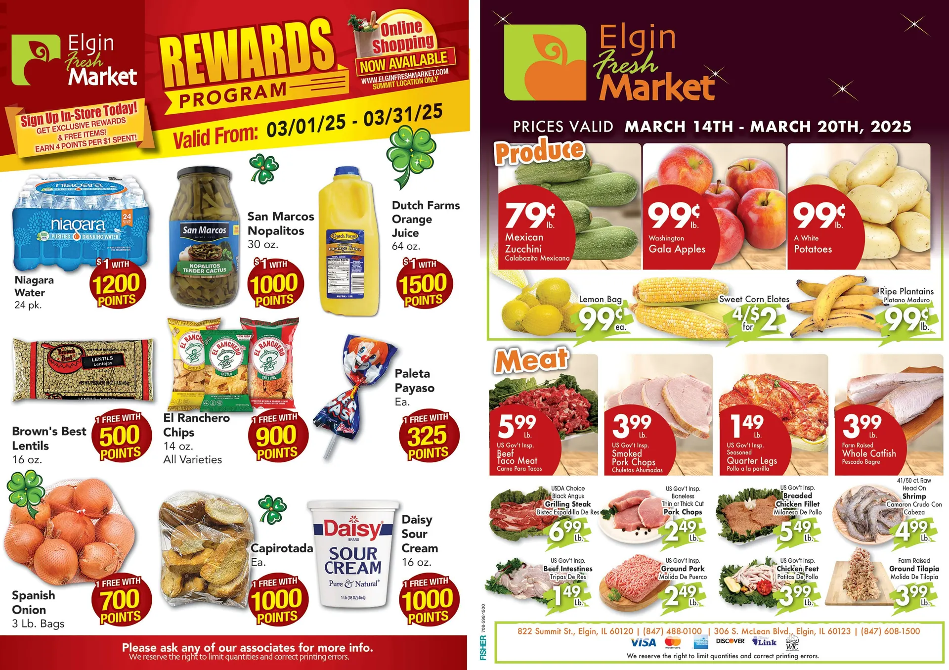 Weekly ad Elgin Fresh Market Deals from March 19 to March 31 2025 - Page 