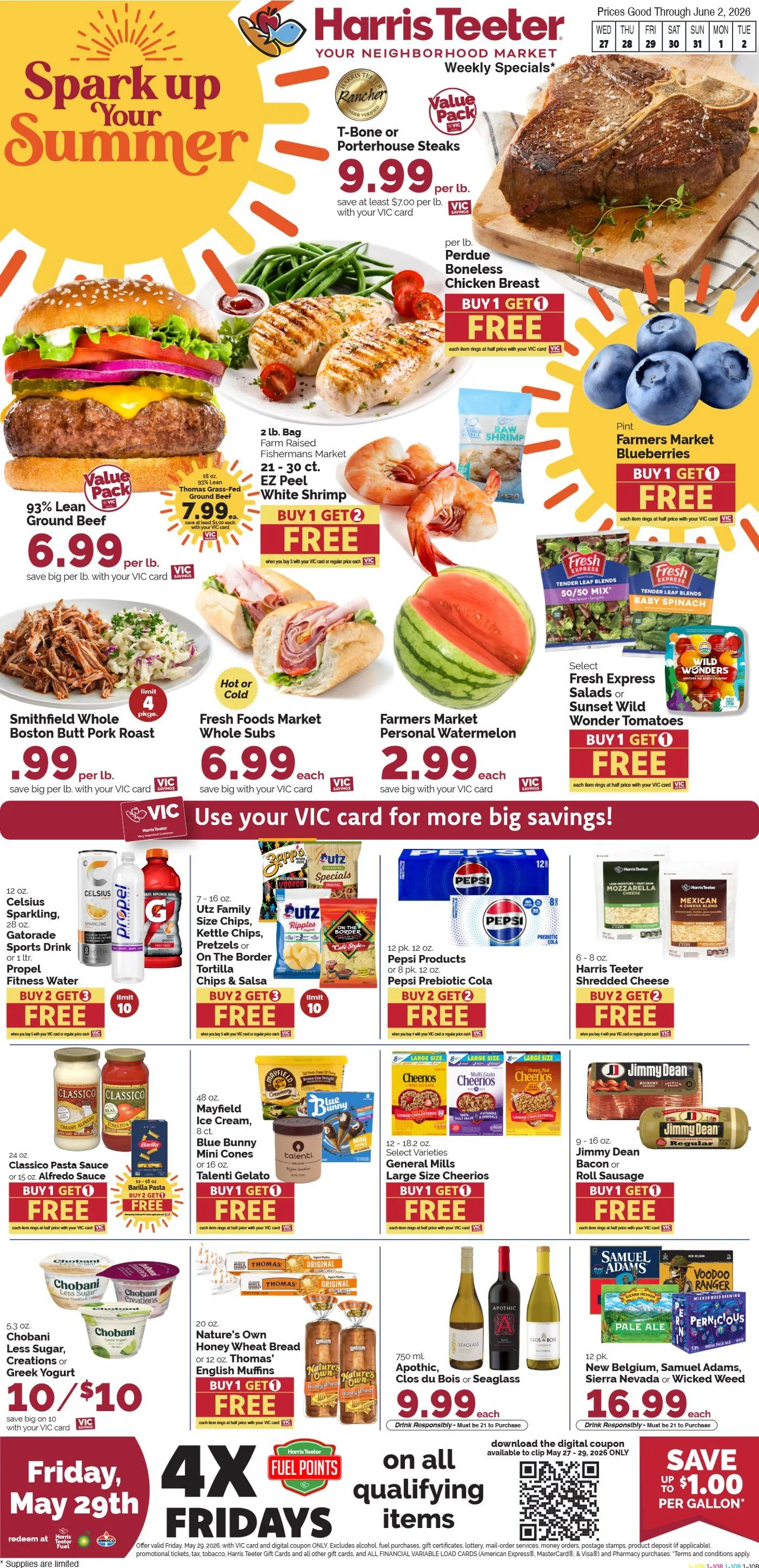 Weekly ad Harris Teeter Sales from May 27 to June 2 2026 - Page 1