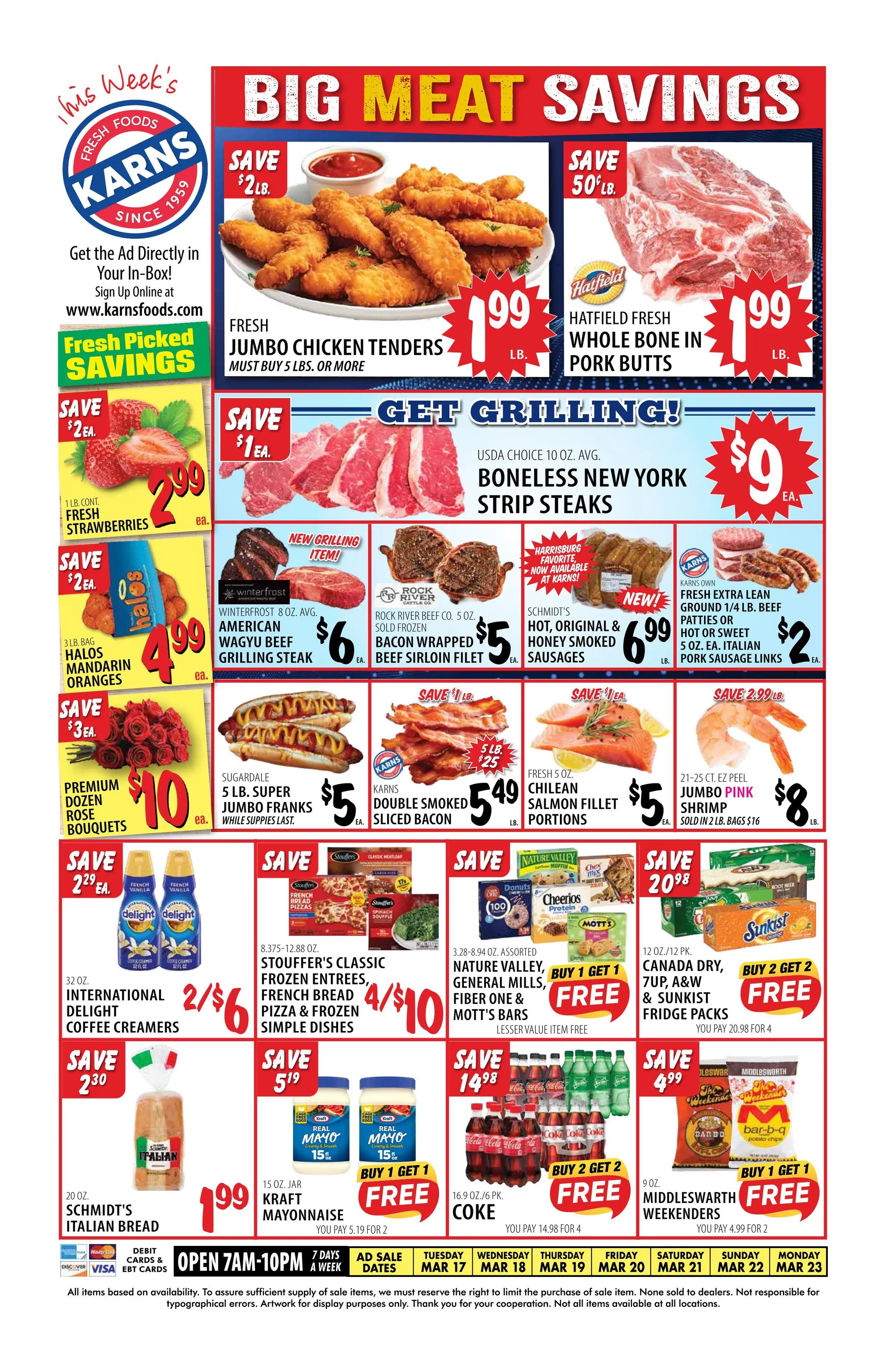 Weekly ad Karns Quality Foods weekly ads from March 17 to March 23 2026 - Page 