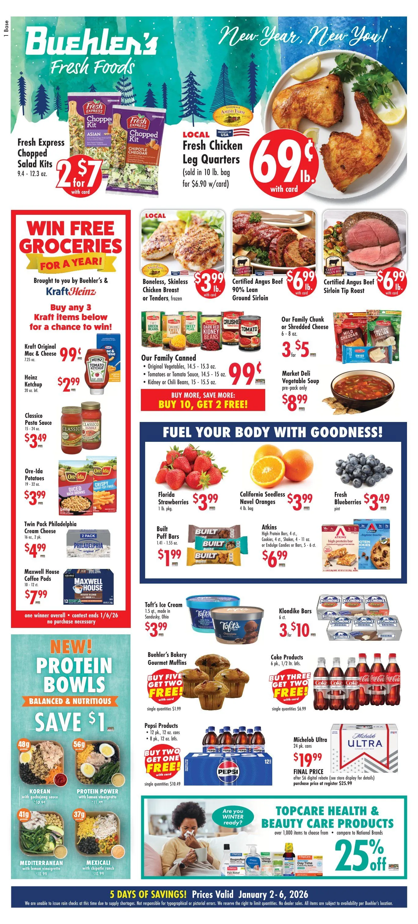 Weekly ad Buehler's Fresh Foods from January 2 to January 6 2026 - Page 