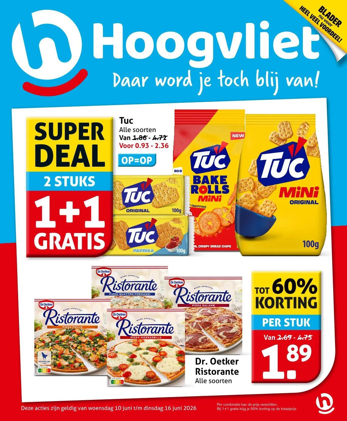Hoogvliet folders van 10 juni tot 16 juni 2026 - Folder pagina 1