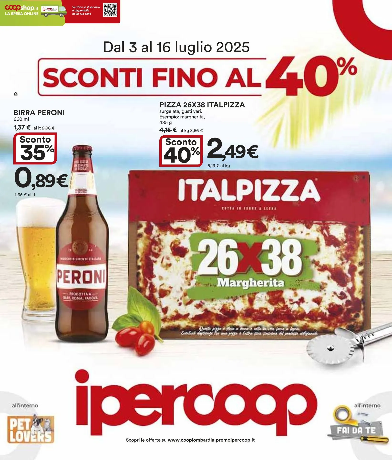 Volantini Ipercoop da 3 luglio a 16 luglio di 2025 - Pagina del volantino 1