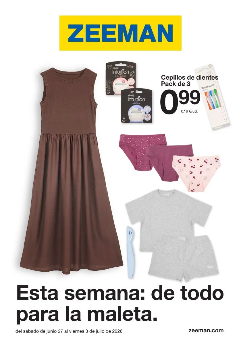 Catálogo de Zeeman Ofertas 27 de junio al 3 de julio 2026 - Página 1