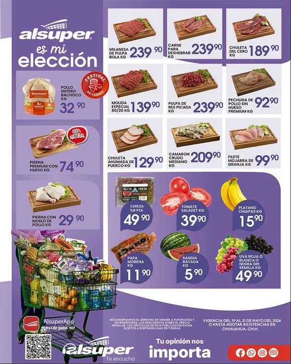 Catálogo de Alsuper Ofertas 19 de mayo al 21 de mayo 2026 - Pagina 1