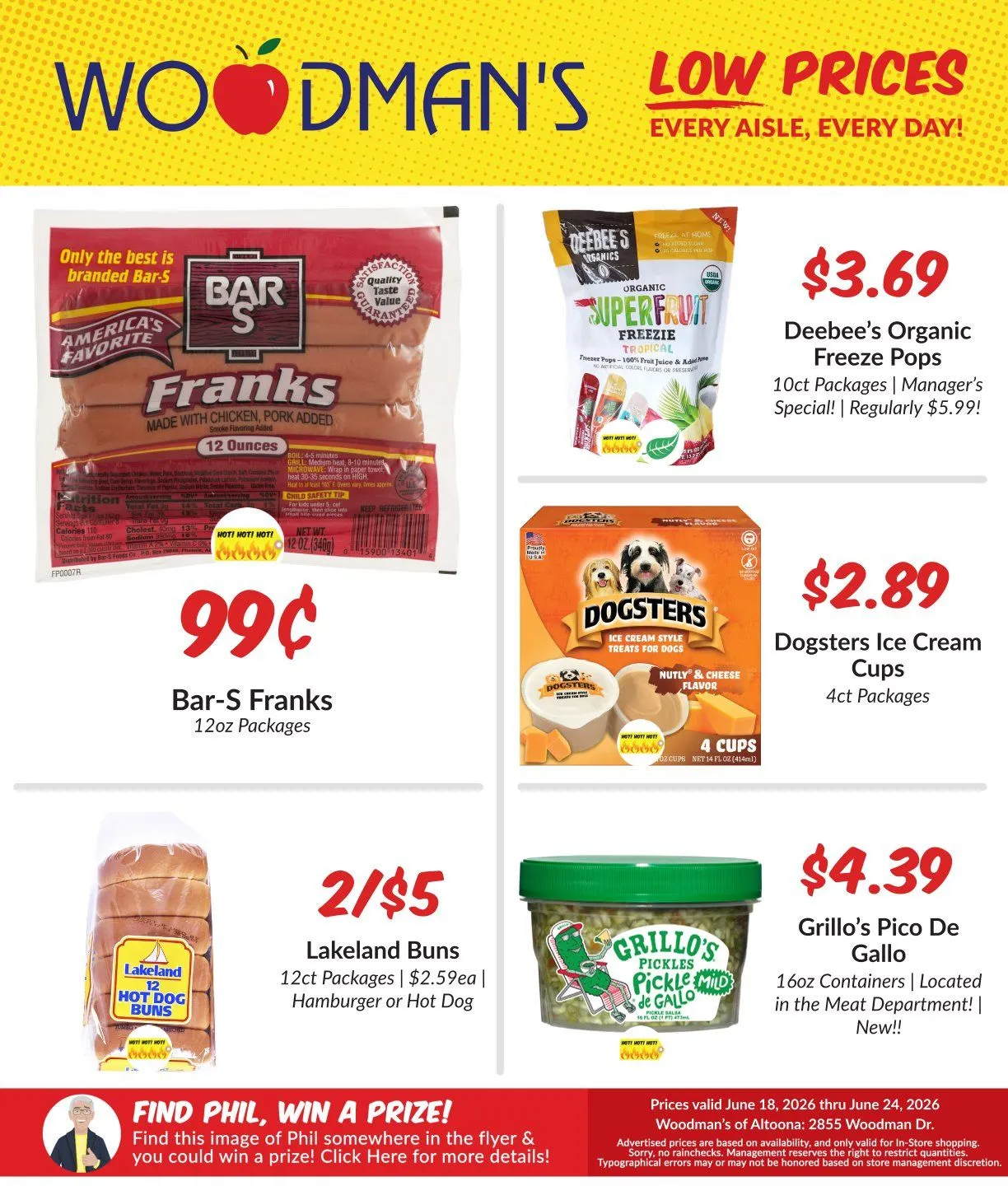 Weekly ad Woodman's Market Sales from June 18 to June 24 2026 - Page