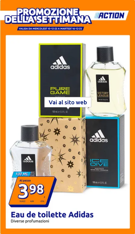 Action Volantino da 10 dicembre a 16 dicembre di 2025 - Pagina del volantino 1