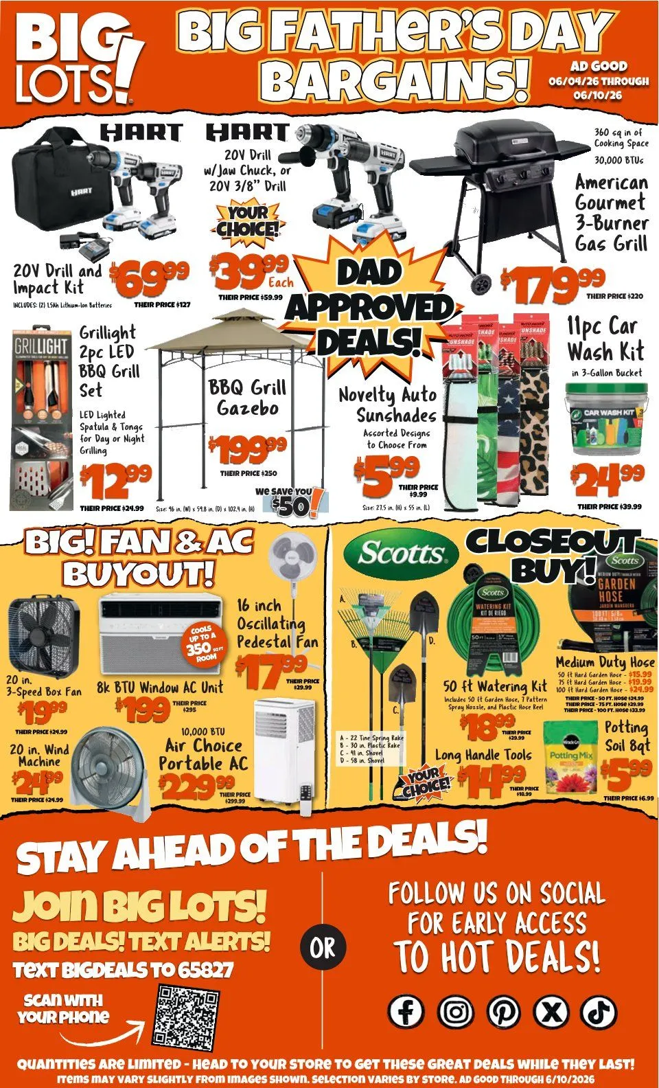 Weekly ad Big Lots weekly ads from June 6 to June 10 2026 - Page 1