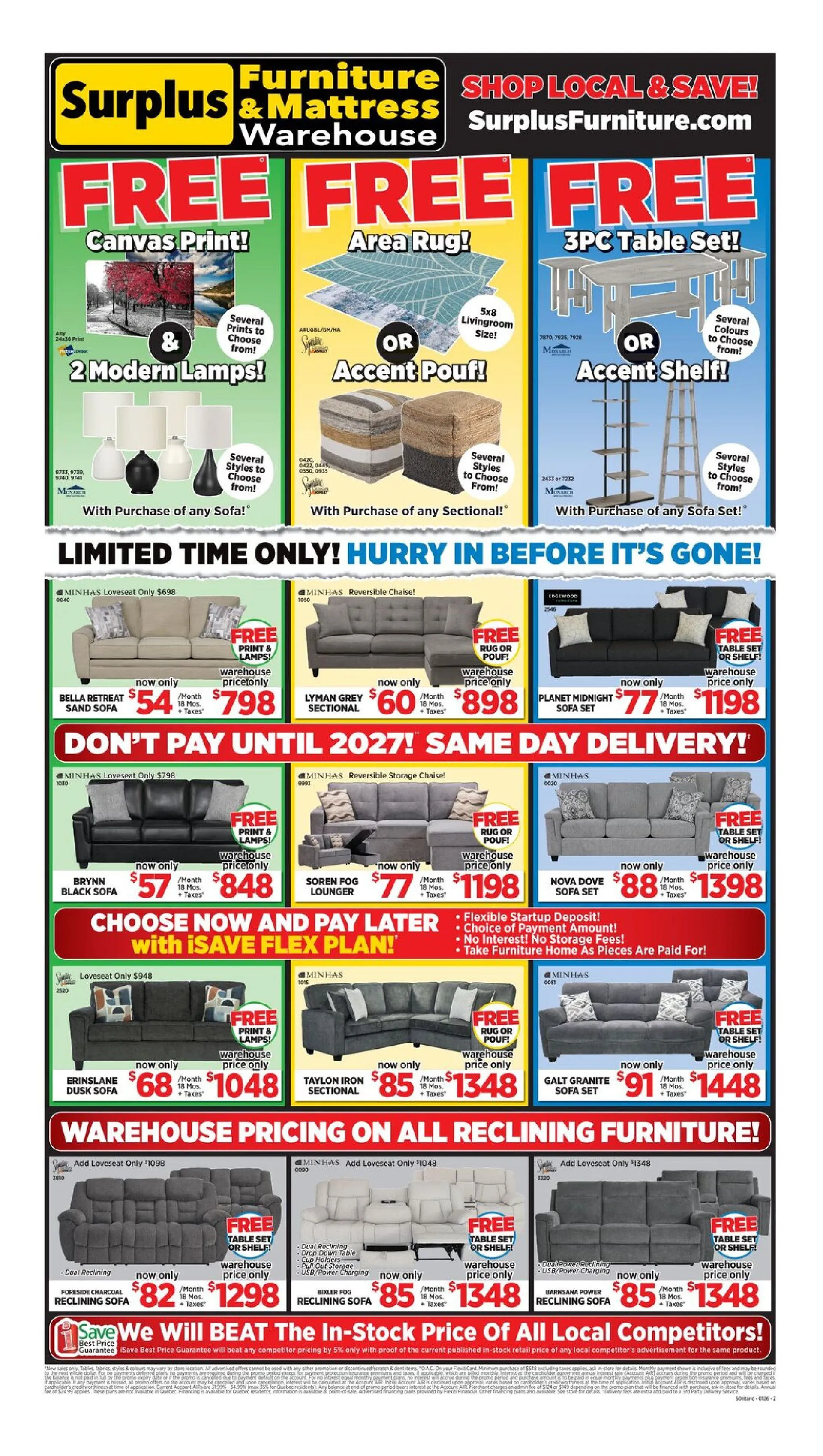 Weekly ads from January 1 to January 25 2026 - flyer page 1