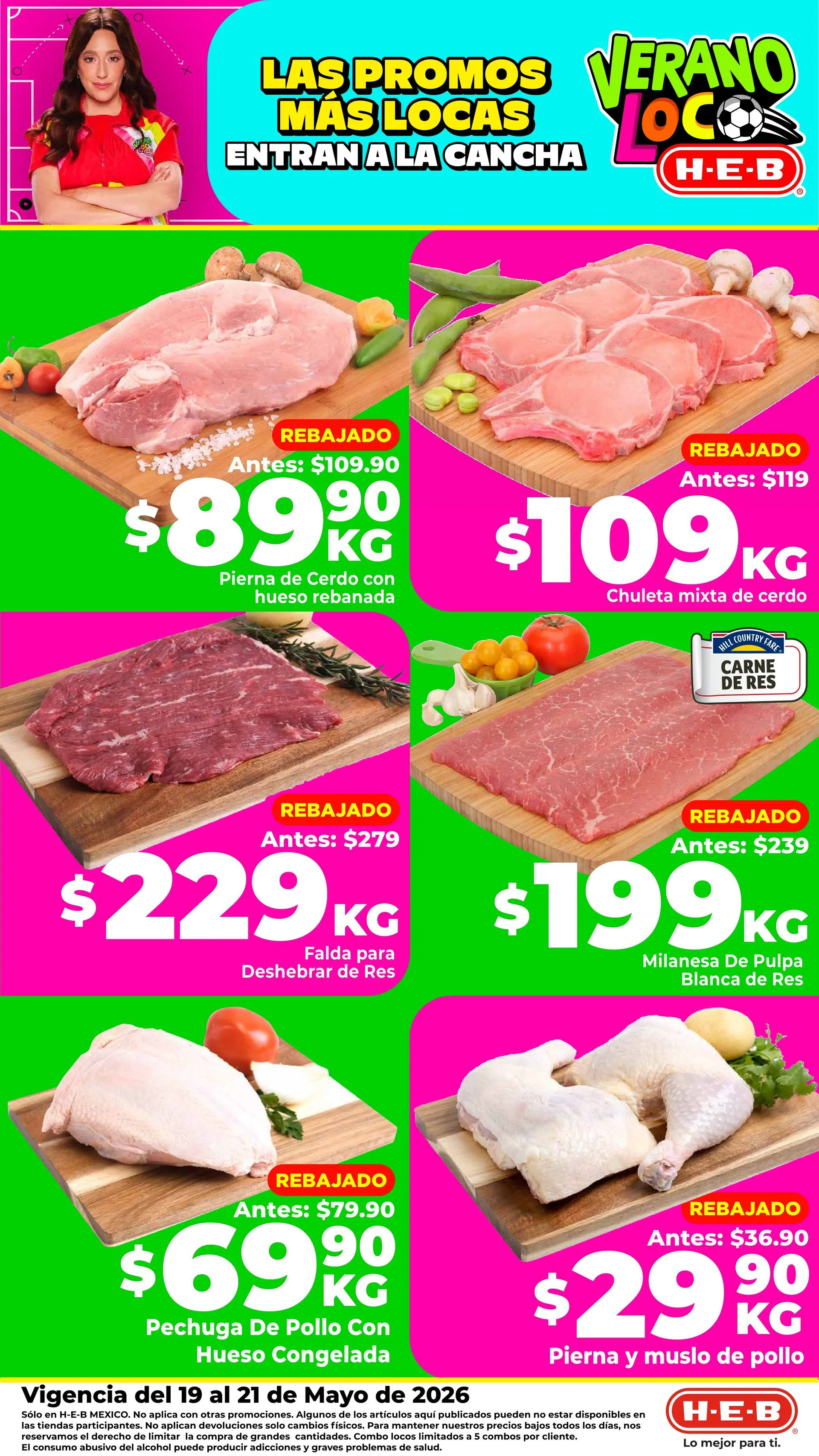 Catálogo de Ofertas H-E-B 19 de mayo al 21 de mayo 2026 - Pagina 1