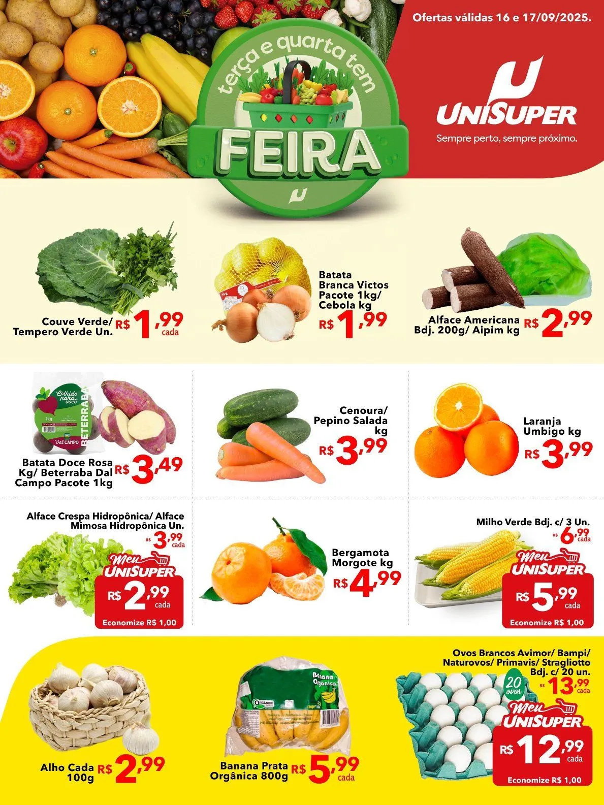 Encarte de Folhetos UniSuper  16 de setembro até 28 de setembro 2025 - Pagina 