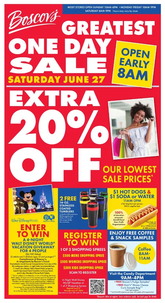 Weekly ad Boscov's Sales from June 25 to July 1 2026 - Page 