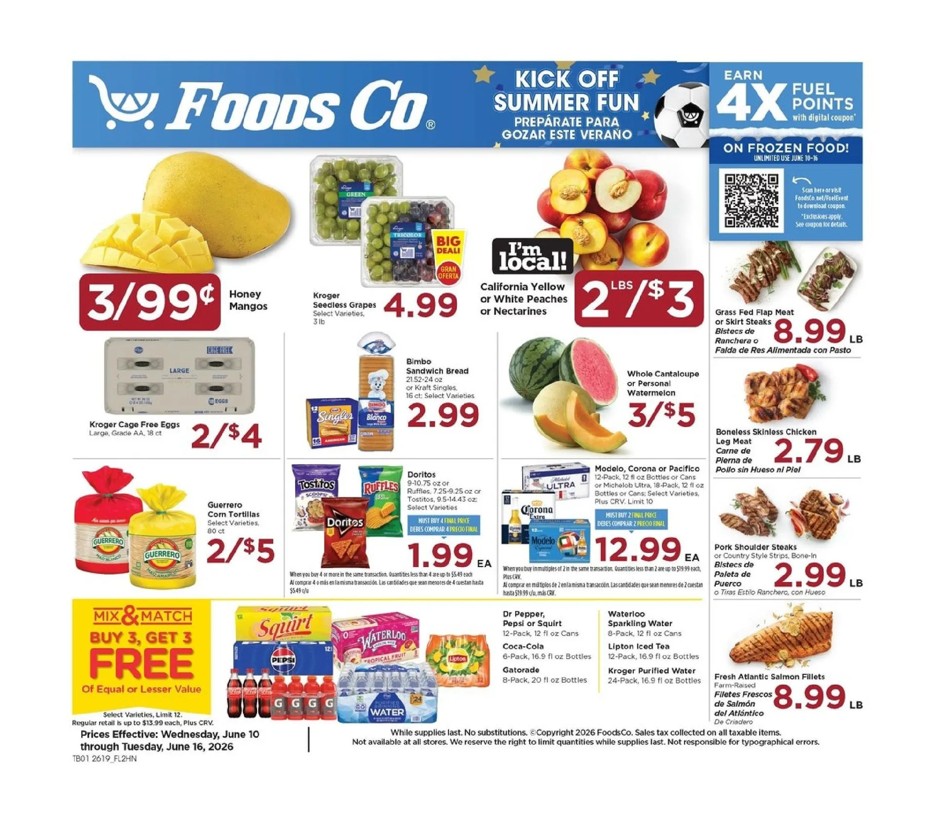Weekly ad Foods Co. Sales from June 10 to June 16 2026 - Page